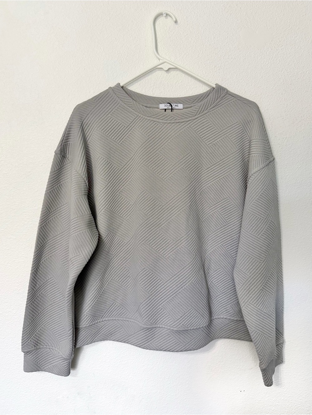 Comfy gray sweatshirt